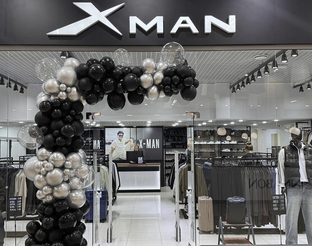 В ТРЦ "Южный" открылся магазин стильной мужской одежды X-MAN!