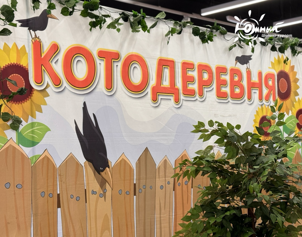 В ТРЦ "Южный" открылась Котодеревня